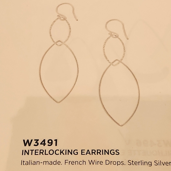 Silpada .925 Sterling Silver Earrings - Picture 1 of 3